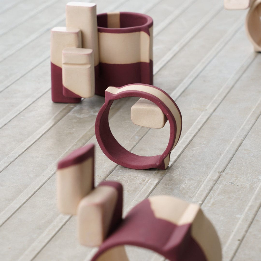 Foto van werk in de vorm van cirkels